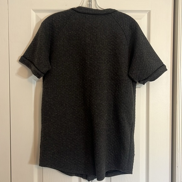 Square Zero Size Small Men’s Baseball Jersey with multicolored specks - Picture 6 of 8